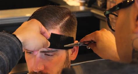 Part 3 Mens Combover Haircut Shear Over Comb Technique Jatai