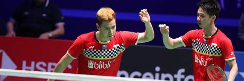 On paper they look a good bet for another proper hack at the title, although their previous competitive appearance came a year ago at this very competition when they lost to hiroyuki endo / yuta watanabe in the championship bout. DH - Quarts : Gideon/Sukamuljo prennent leur revanche