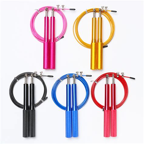 How to adjust a jump rope. Aluminium Handle Skipping Ropes adjust Jump Rope for ...