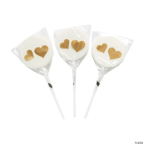 Gold Heart Lollipops Discontinued