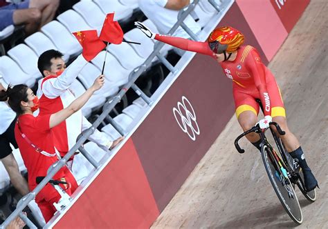 第28金！中国队夺得场地自行车女子团体争先赛金牌