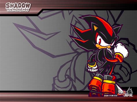 Shadow The Hedgehog Shadow The Hedgehog Wallpaper 10008271 Fanpop