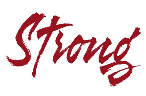 Be Strong Handwriting Motivational Quote Girl Power Fight Protest Strength Struggle For