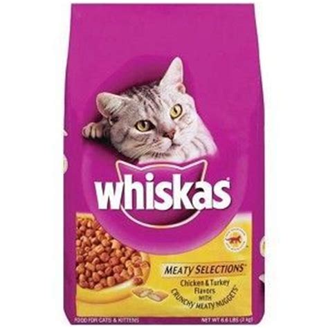 A delicious cat food meal containing tasty filled pockets: Whiskas Dry Cat Food 3139 Reviews - Viewpoints.com