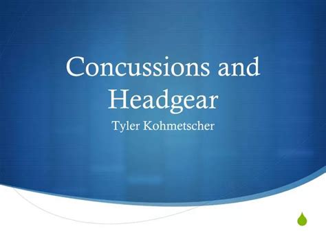 Ppt Concussions And Headgear Powerpoint Presentation Free Download Id