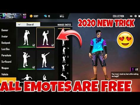 You go to the free fire store and click to open the emote section in the shop. How To Unlock All Emotes In Free Fire | How To Get Free ...