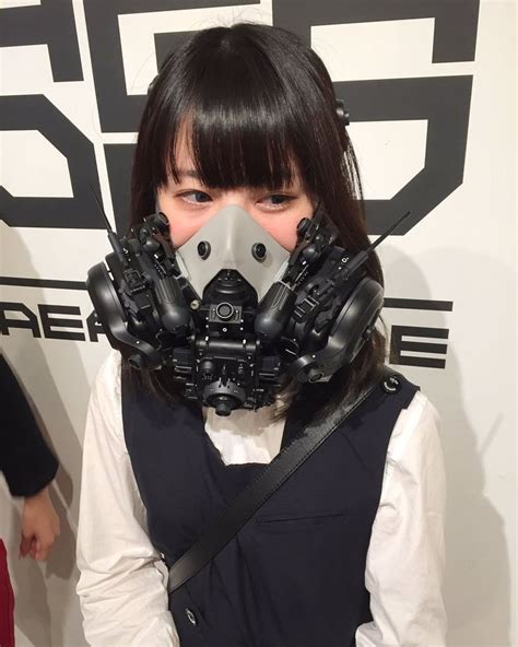 Ikeuchi Hiroto On Twitter Gas Mask Girl Cyberpunk Fashion Mask Girl