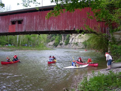 Canoeing On Sugar Creek In Indiana Postureinfohub