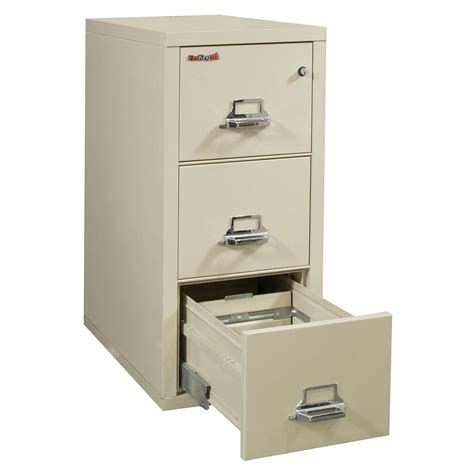 Wood filing cabinets offer a classic look that blends in well with your other home decor. FireKing Used 3 Drawer Letter Size Vertical File Cabinet ...