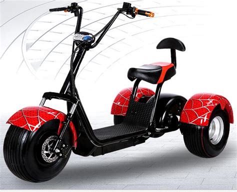 2019 New Fat Tire 3 Wheel Electric Cargo Bike Scooter 1000w 1500w 60v