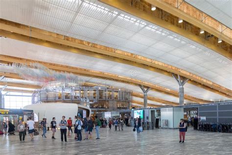 Oslo Gardermoen International Airport Editorial Stock Photo Image Of Journey Indoor