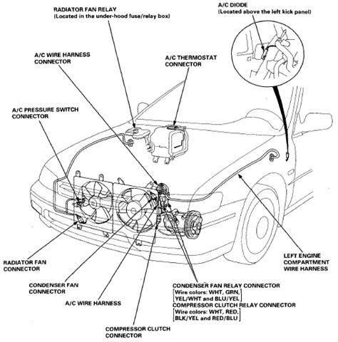 1993 honda prelude 2dr coupe wiring information. 2001 Honda Accord Engine Diagram | Automotive Parts Diagram Images
