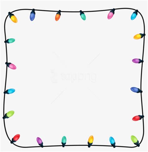 Christmas Lights Border Png Images Png Cliparts Free Download On Seekpng