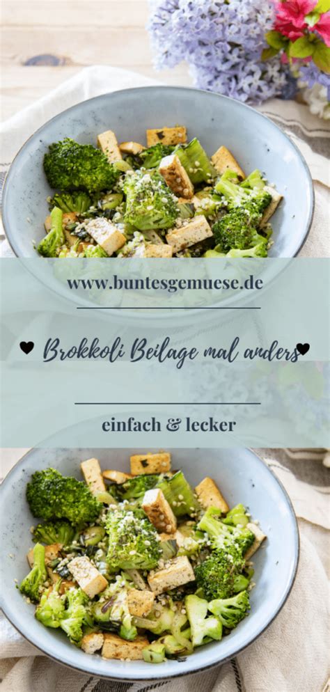 Brokkoli Beilage mal anders mit Feto Hanfsamen und Kürbiskernöl