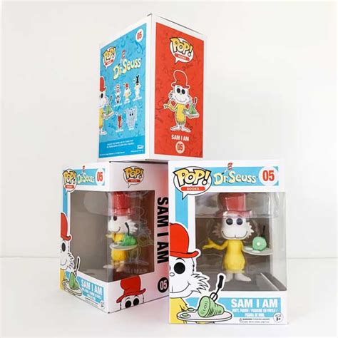 Sam I Am Dr Seuss Funko Pop Books Vinyl Figure Happy Clam Ts