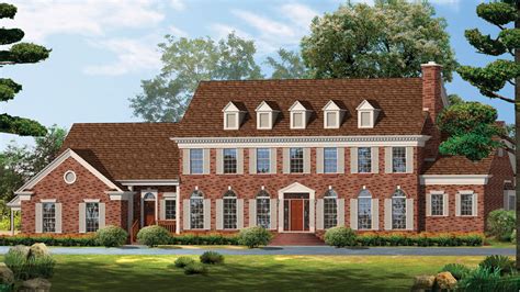 Top 18 Georgian Colonial Style Home Designs