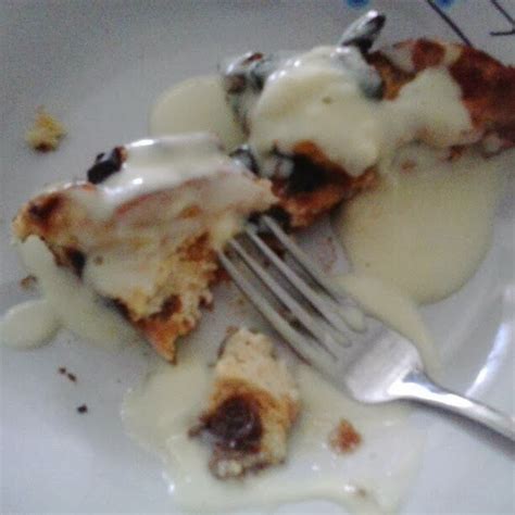 Sebelum bakar, renjis/spray air atau sapu telur atas doh; PerSinggahanKu-MamaJay: PUDING ROTI BUTTERSCOTH GARDENIA ...
