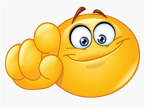 Pointing At You Png Smiley Face Pointing Finger Transparent Png