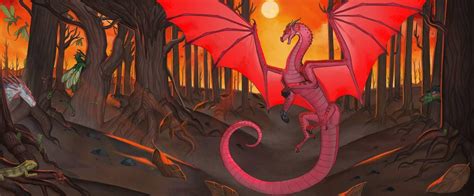 Poinsettia Wings Of Fire By Peregrinecella On Deviantart Wings Of Fire Dragons Wings Of