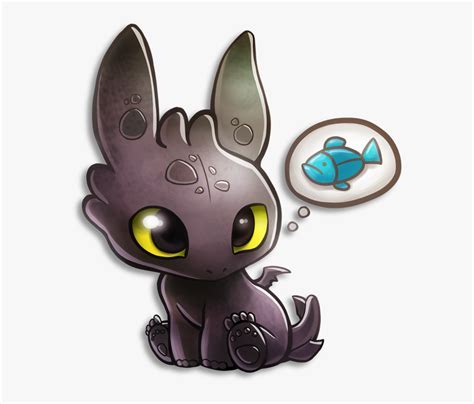Tiny Toothless Cute How To Train Your Dragon Hd Png Download Kindpng