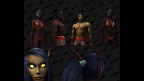 Wow Shadowlands Alpha New Blood Elf Customization Options Preview Youtube