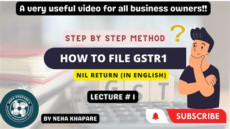 How To File GSTR1 Nil Return File Nil GSTR 1 For Your Business Nil