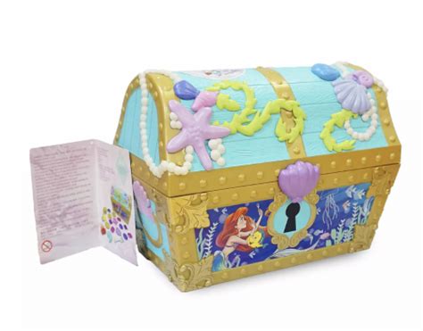 disney the little mermaid ariel flounder dive chest play set toy new with box 1 foods co