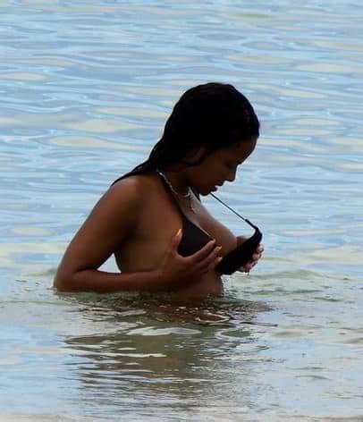 Christina Milian Nip Slip At Miami Beach