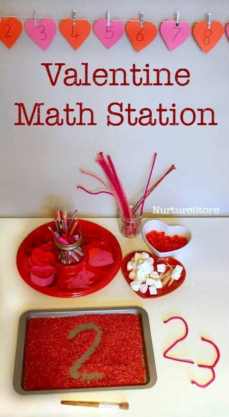 Valentines Day Math Activities Kindergarten