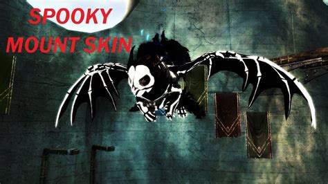 Guild Wars 2 Spooky Mount Skin Apparence De Monture Sinistre Youtube