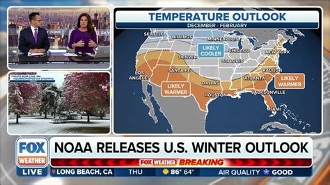 Noaa U S Winter Outlook La Niña To Bring Warmer Drier South Latest Weather Clips Fox Weather
