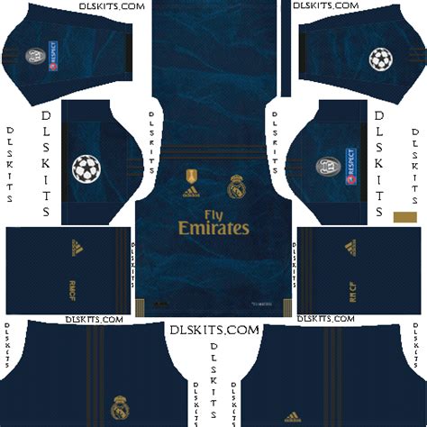 Real Madrid Dream League Soccer Kits Logos FTS DLS Kits