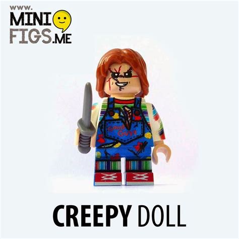 Lego Horror Icon Mini Figures Custom Lego Lego Halloween Creepy Dolls