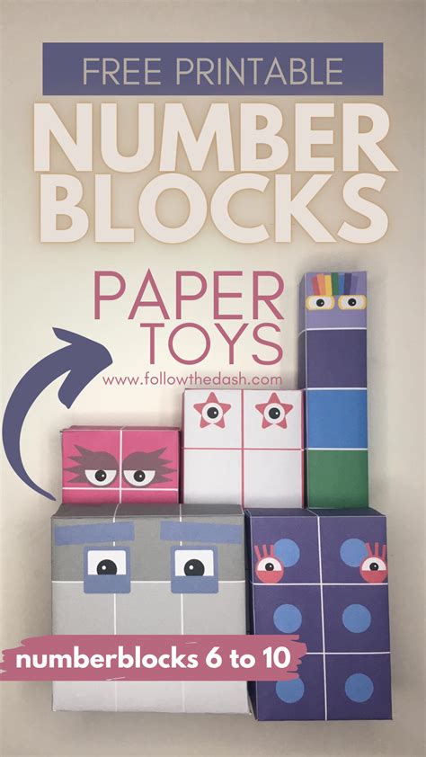 Numberblocks Printables 6 Thekidsworksheet