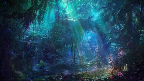 566737 1920x1080 Artwork Fantasy Art Concept Art Jungles Exotic