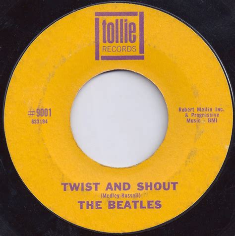 the beatles twist and shout there s a place 1964 terre haute pressing vinyl discogs