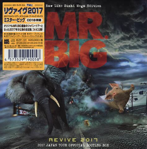 Mr Big Revive 2017 2017 Japan Tour Official Bootleg Box 2021 Cd Discogs