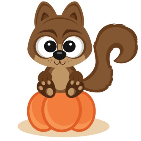 Download High Quality Fall Clipart Squirrel Transparent