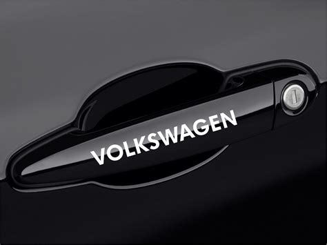 Volkswagen Gti R Golf Eos Jetta Passat Door Handle Decal Sticker Emblem