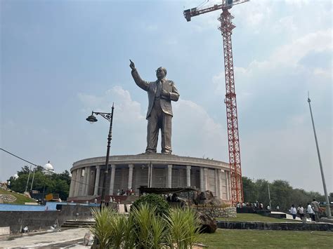 A look at world's 'tallest' BR Ambedkar statue in Hyderabad