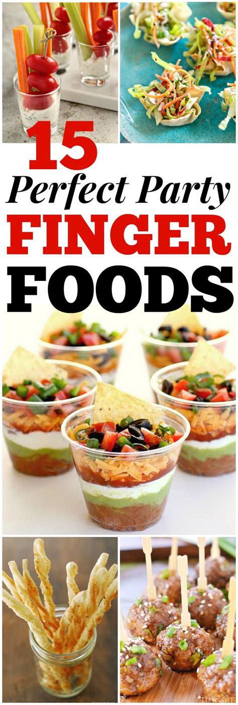 15 Party Finger Foods The Realistic Mama Finger Foods Easy Party