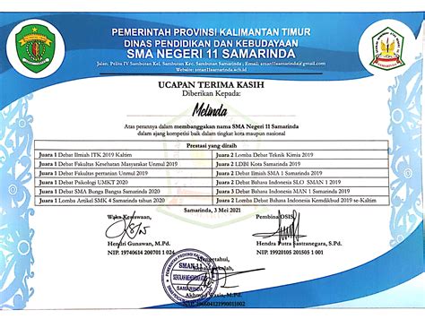 Detail Contoh Sertifikat Penghargaan Lomba Koleksi Nomer 31