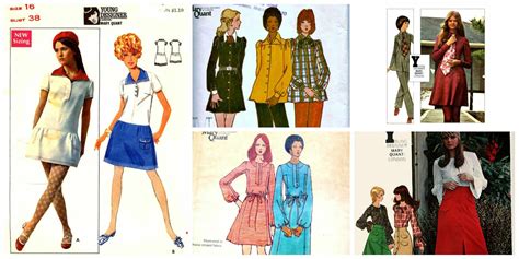 Pattern Patter Focus On Butterick Young Designers Mary Quant