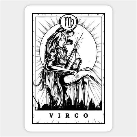Virgo Zodiac Tarot By Scottconnick In 2023 Tarot Card Tattoo Virgo