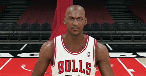 Michael Jordan Cyberface And Body Model By Awei For 2k21