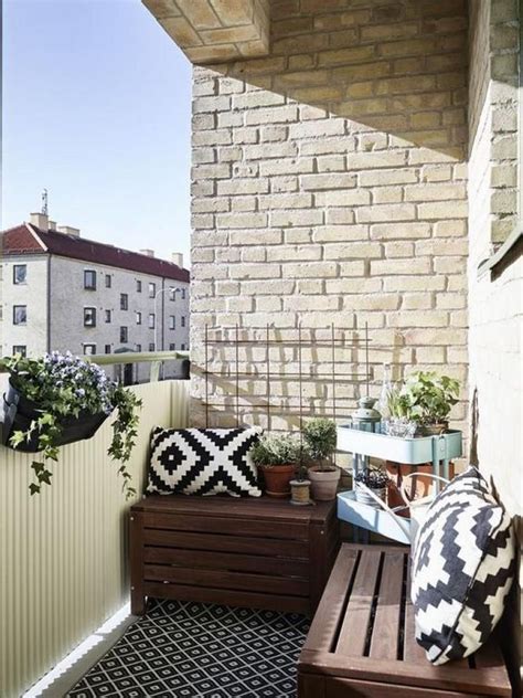 Awesome Small Balcony Design Ideas For Apartment Small
