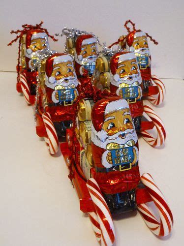 Santa Candy Sleighs Christmas Time Christmas Candy Crafts