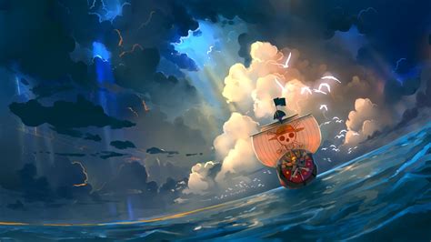 One Piece - Thousand Sunny HD Wallpaper | Background Image | 1920x1080