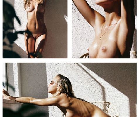 Shane Van Der Westhuizen Nude Collage Photo The