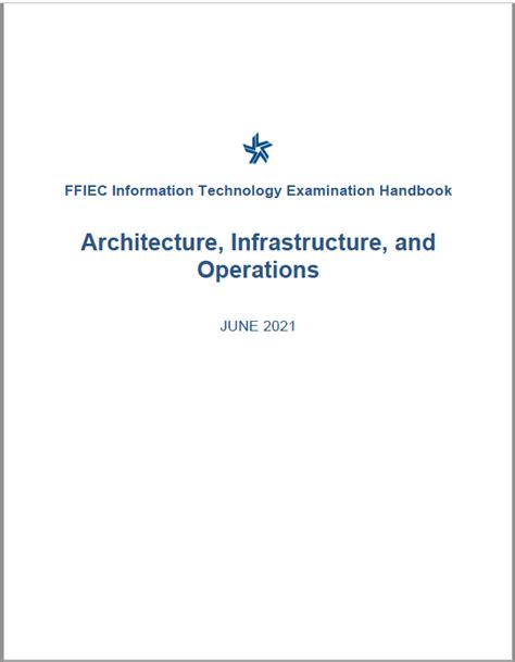 A Look Inside The New Ffiec Information Technology Examination Handbook